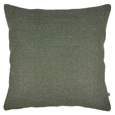 Butelkowozielona poszewka z grubym splotem LAS 60x60 cm
