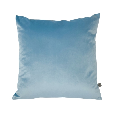 Błękitna poszewka welurowa BASE VELVET 45x45 cm