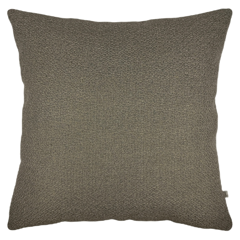 Duża brązowa poduszka pleciona LAS 60x60 cm.