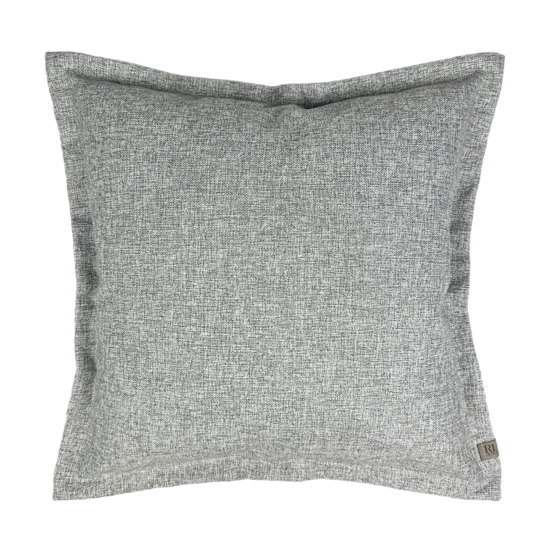 Szara poszewka na poduszkę z delikatnym splotem GRIS 45x45 cm