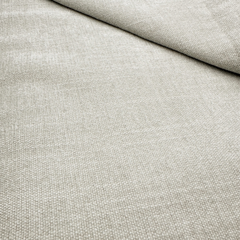 Szarobeżowa narzuta na łóżko szenilowa KLASYK