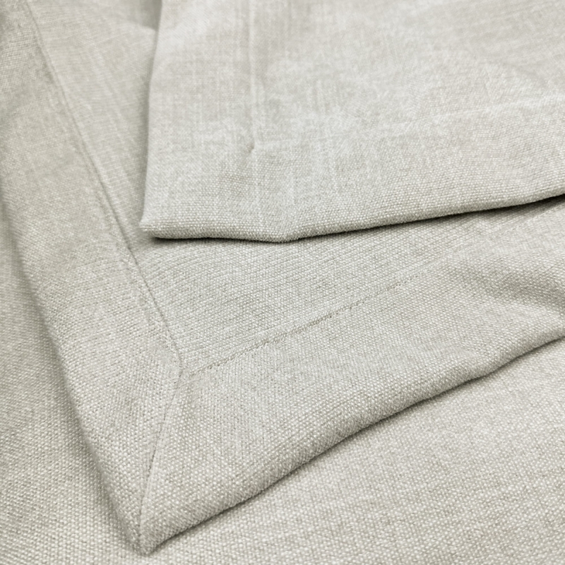 Szarobeżowa narzuta na łóżko szenilowa KLASYK