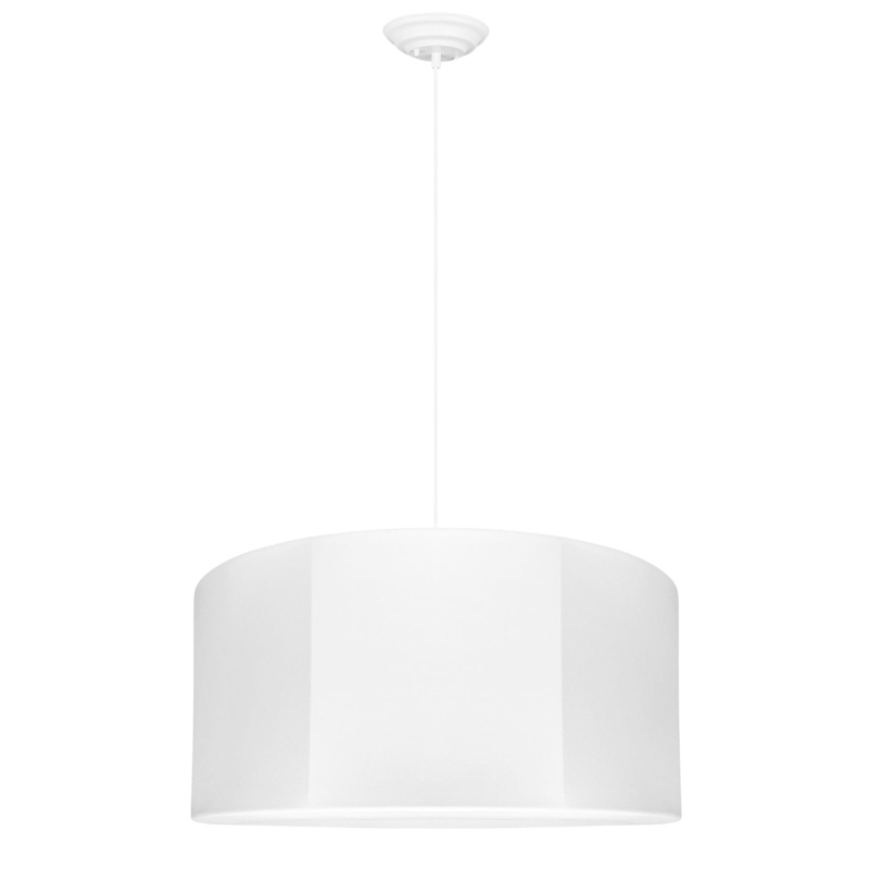 Biała lampa akustyczna Aurora