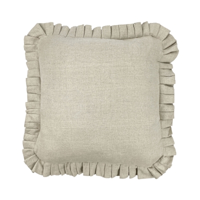 Lniana poszewka z falbanką LILLA 45x45 cm