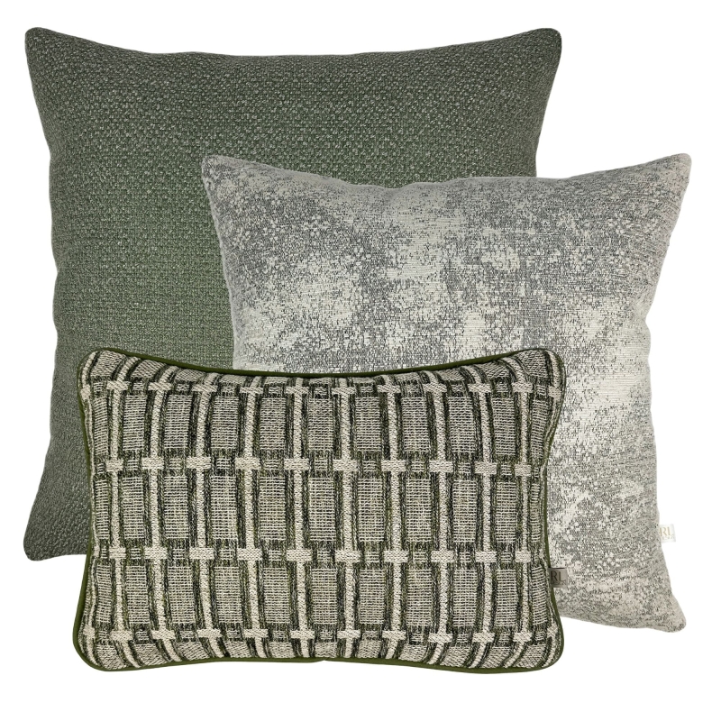 Zielony zestaw poszewek na poduszki No. 5