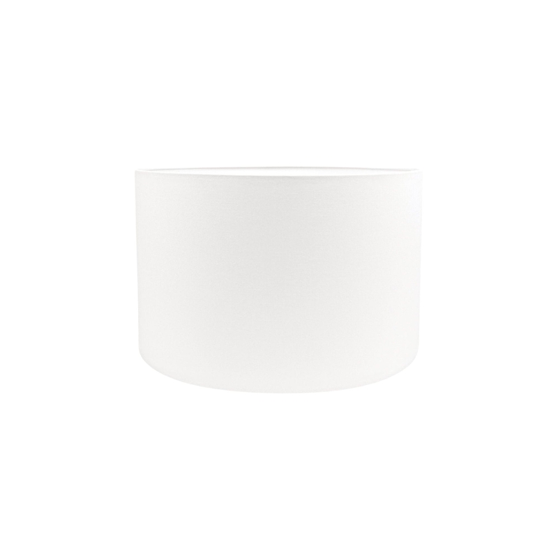 Owalny abażur w kolorze złamanej bieli BASE 25 cm.