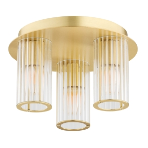 Mosiężny plafon HAMPTON 3