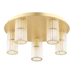 Mosiężny plafon HAMPTON 5