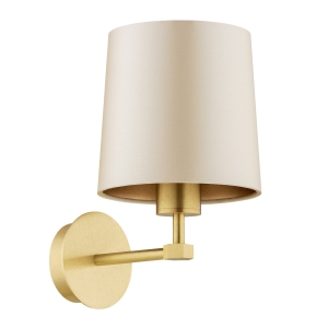 Mosiężny kinkiet PRINCETON beż