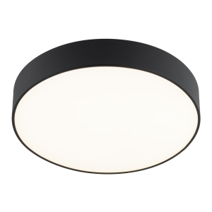 Okrągły czarny plafon DARLING 60 cm