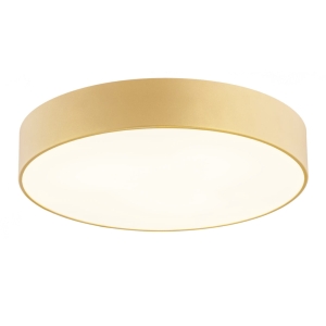 Okrągły złoty plafon DARLING 45 cm