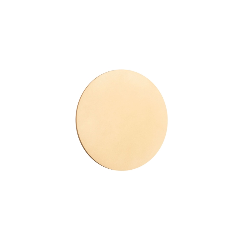 Okrągły złoty kinkiet podświetlany od tyłu OREGON S.