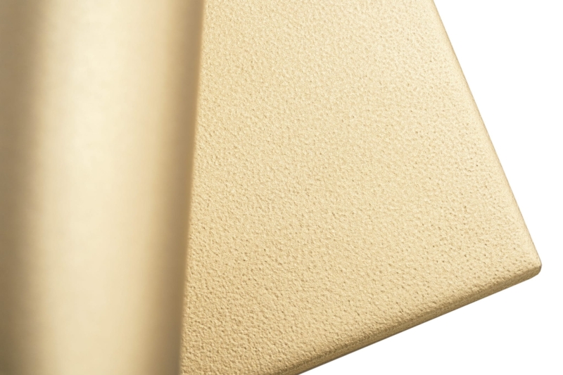 Mały złoty kinkiet do czytania z regulacją nachylenia RIO - detal.