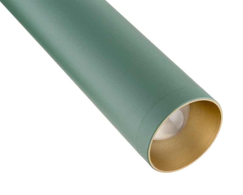 Mały zielony kinkiet do czytania z regulacją nachylenia RIO - detal.