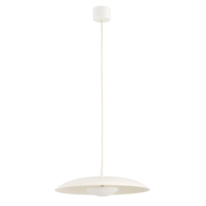 Biała lampa wisząca BOLTON