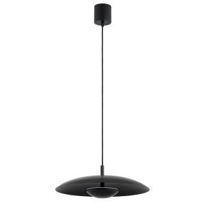 Czarna lampa wisząca BOLTON