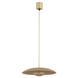 Złota lampa wisząca BOLTON