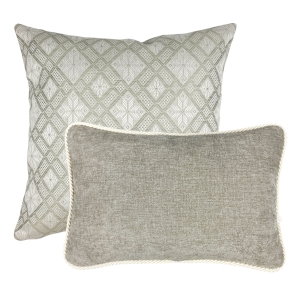 Beżowy zestaw poszewek na poduszki No. 14