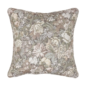 Żakardowa poszewka w kwiaty ROSA 45x45 cm