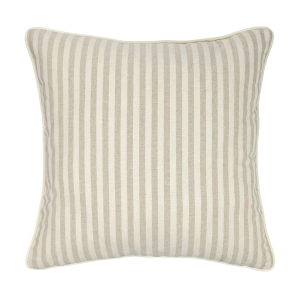 Beżowa poszewka w paski SAND 45x45 cm