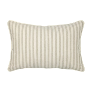Beżowa poszewka w paski SAND 30x45 cm