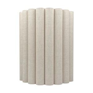 Lniany abażur z blendą ONDE 35 cm