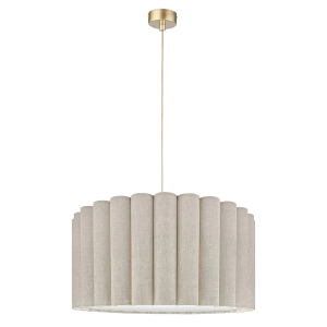 Lampa wisząca z blendą ONDE II len