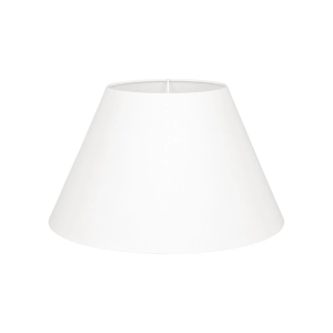 Biały abażur BASE - stożek 40/20 cm