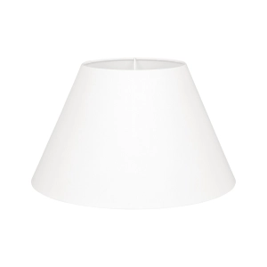Biały abażur BASE - stożek 40/20 cm