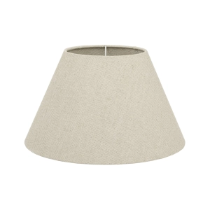 Lniany abażur LINO - stożek 40 cm