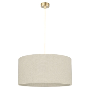 Lniana lampa wisząca LINO II