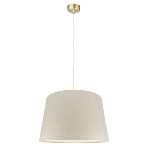 Lniana lampa wisząca LINO IV