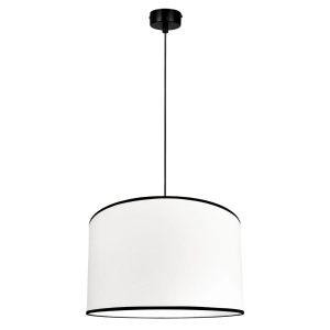 Lampa wisząca BASE I biało-czarny