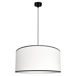 Lampa wisząca BASE II biało-czarny