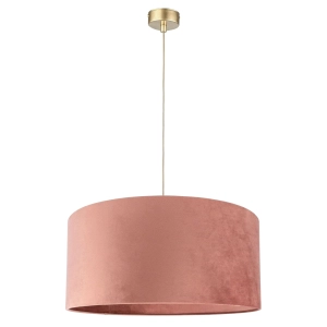 Lampa wisząca BASE VELVET II brudny róż