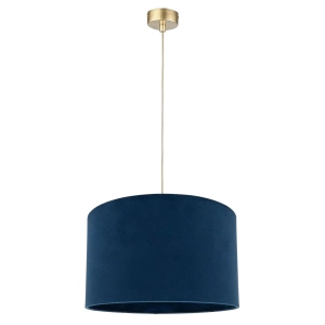 Lampa wisząca BASE VELVET I granat