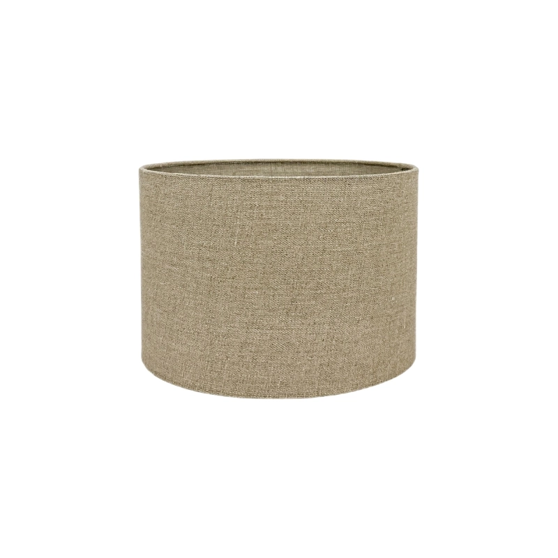 Lniany abażur do lampki nocnej walec 25 cm ILIA