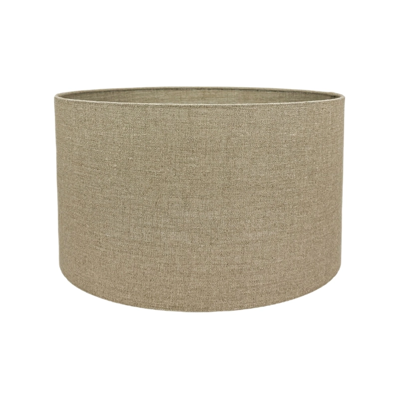 Lniany abażur walec 38 cm ILIA