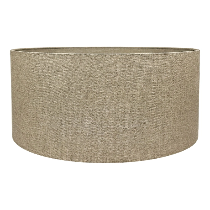 Lniany abażur walec 50 cm ILIA