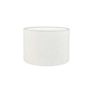 Abażur bouclé NEBIA - walec 25 cm