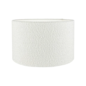 Abażur bouclé NEBIA - walec 38 cm
