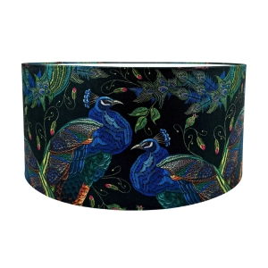 Abażur w pawie PAVA - walec 45 cm