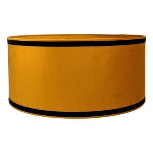 Miodowy abażur RUSTO - walec 50 cm