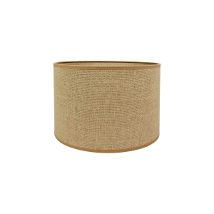 Jutowy abażur TELA - walec 25 cm