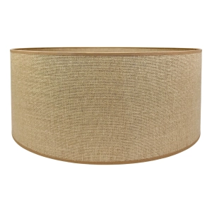 Jutowy abażur TELA - walec 50 cm
