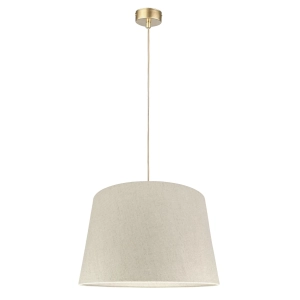 Lniana lampa wisząca LINO IV