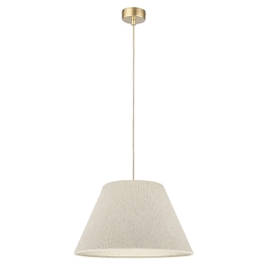 Lniana lampa wisząca LINO III