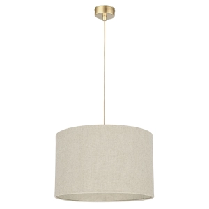 Lniana lampa wisząca LINO I