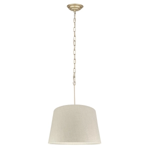 Lampa wisząca SILIA GOLD I len