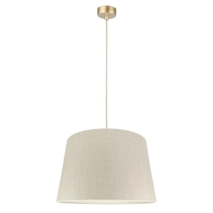 Lniana lampa wisząca LINO IV